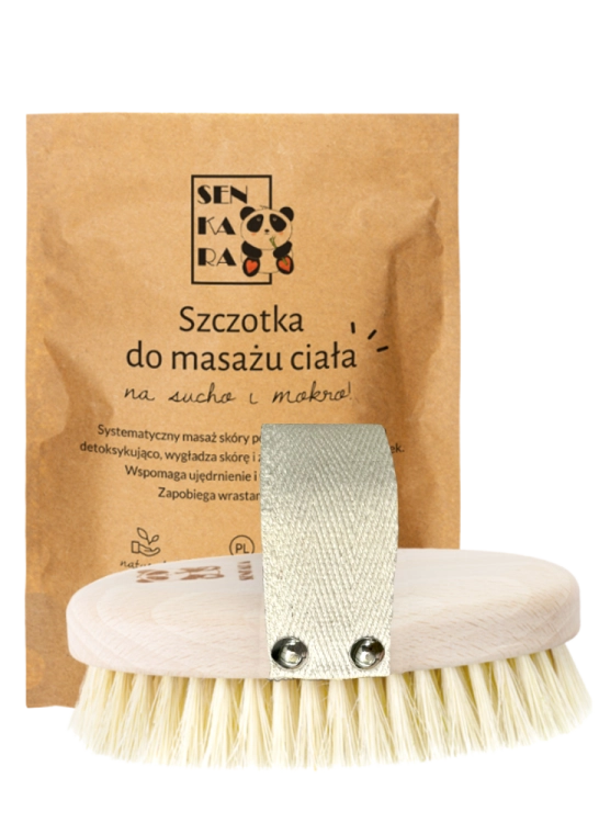 szczotka do masażu ciała na sucho